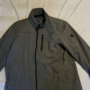 Gray Calvin Klein jacket